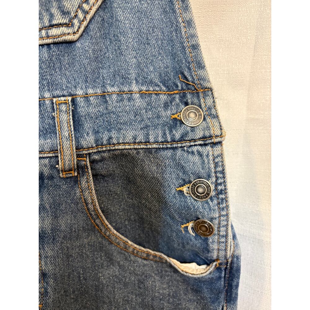 We The Free Ziggy Denim Overalls Slouchy Fit Size XS - Picture 7 of 11